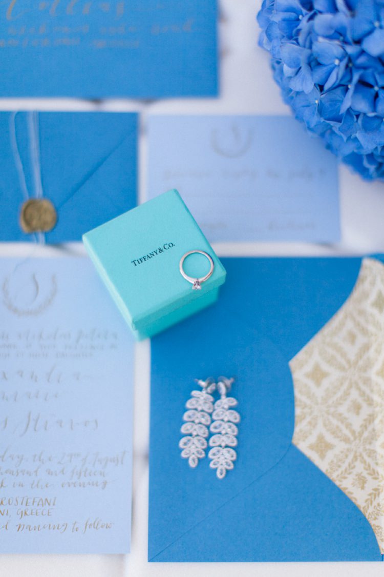 Tiffany Engagement Ring Bohemian Blue White Santorini Engagement http://www.robertafacchini.com/