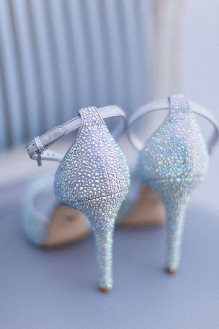 Sparkle Heels Shoes Bohemian Blue White Santorini Engagement http://www.robertafacchini.com/