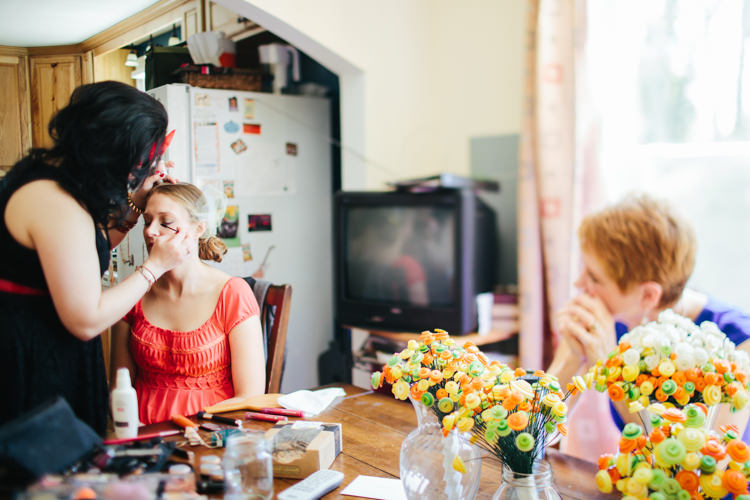 Alternative Colourful Theatre Wedding http://www.alexbeephoto.com/