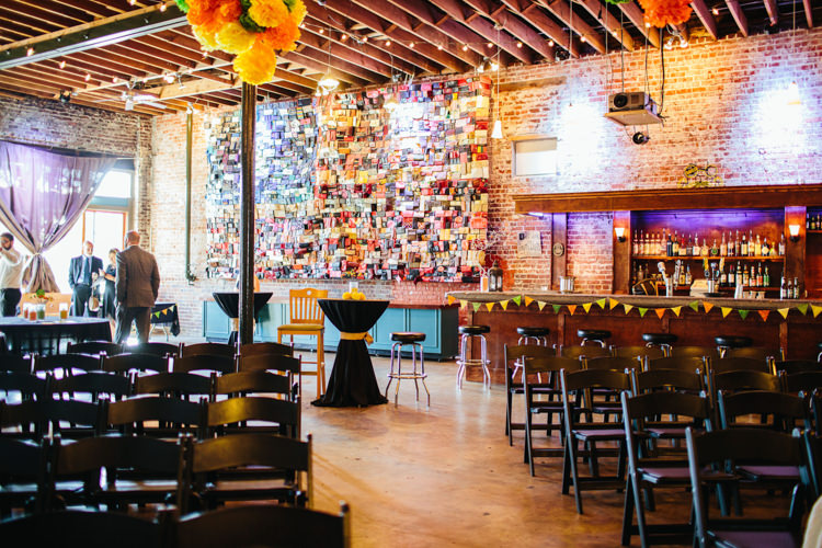Alternative Colourful Theatre Wedding http://www.alexbeephoto.com/