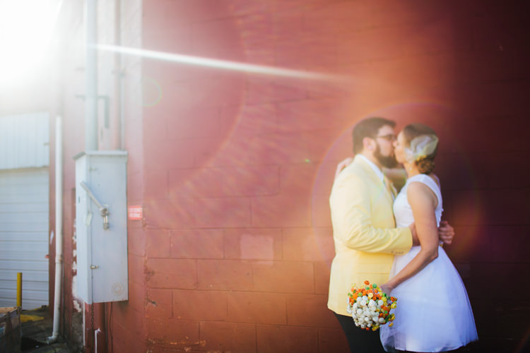 Alternative Colourful Theatre Wedding http://www.alexbeephoto.com/
