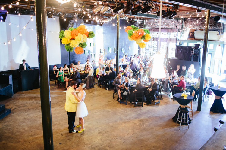 Alternative Colourful Theatre Wedding http://www.alexbeephoto.com/