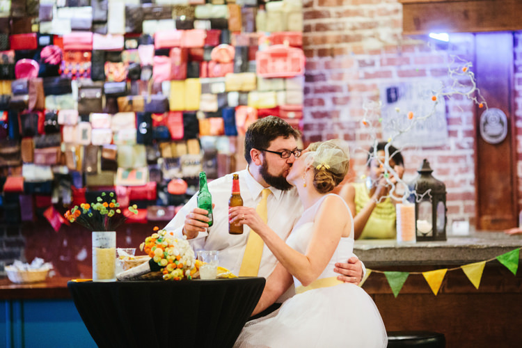 Alternative Colourful Theatre Wedding http://www.alexbeephoto.com/