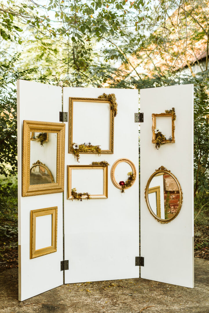 Backdrop Wedding Ideas Frame Wall Megan Morales Photography
