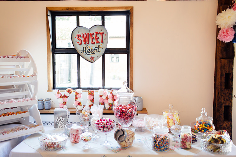 Sweet Sweetie Table Home Made Rustic Eclectic Wedding http://www.frecklephotography.co.uk/