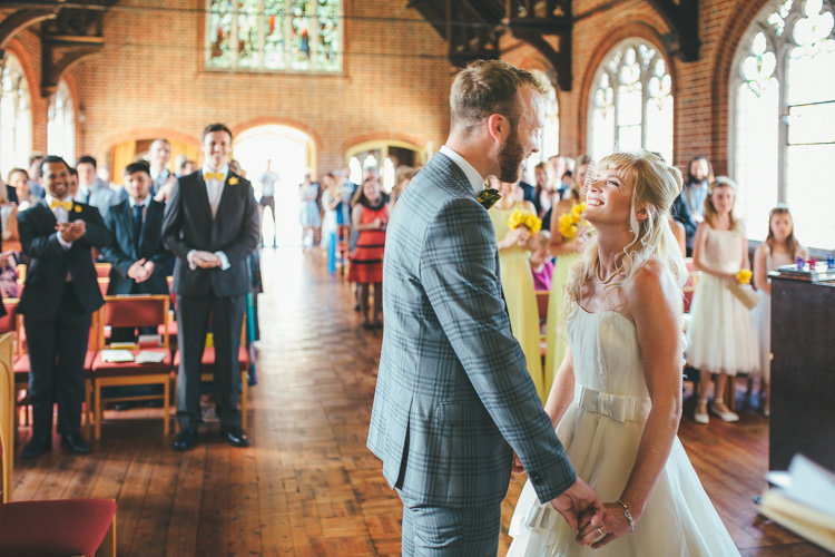 Local DIY Yellow Barn Wedding http://www.brettsymesphotography.co.uk/