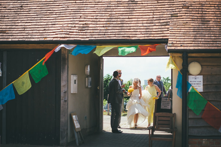 Local DIY Yellow Barn Wedding http://www.brettsymesphotography.co.uk/