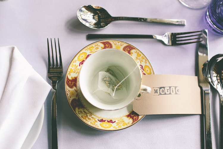 Tea Cup Favours Quirky Vintage Zoo Wedding http://www.emmaboileau.co.uk/