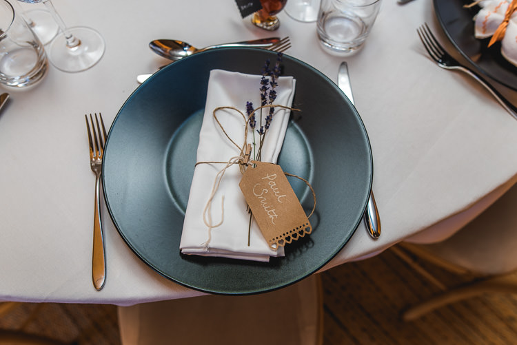 Luggage Tag Lavender Place Name Setting Mismatched Farm Tipi Wedding http://www.andrewkeher.co.uk/