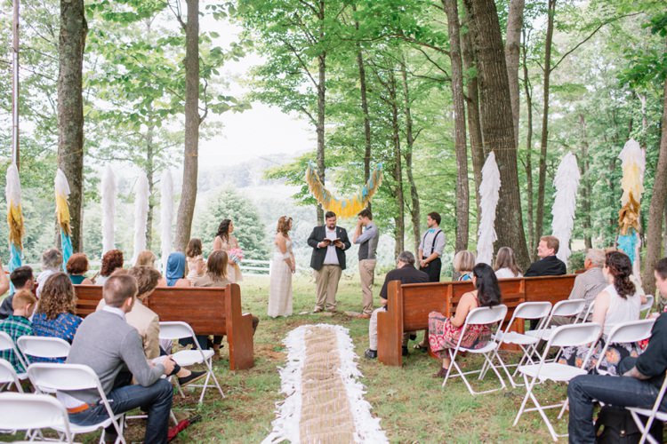 Tassels Backdrop Ceremony Wedding Decor http://www.revivalphotography.com/