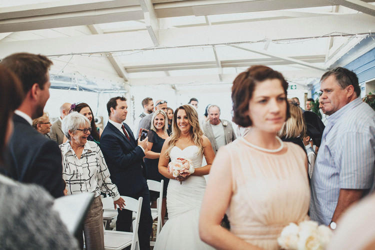 Casual Beach Dusky Pink Wedding http://www.alipaul.com/