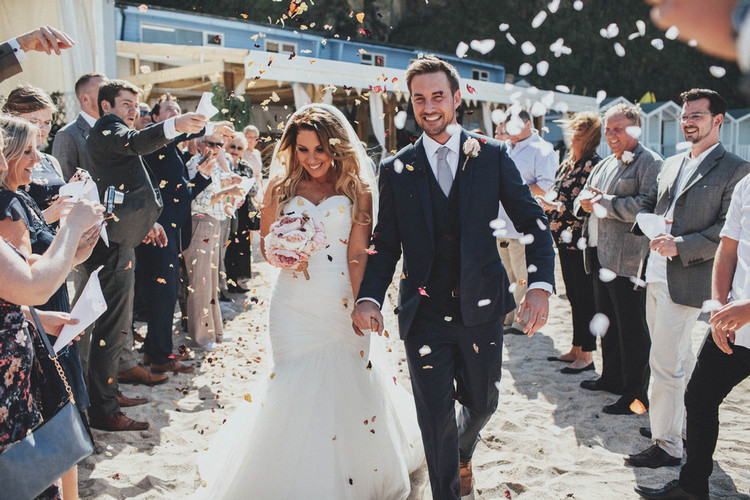 Casual Beach Dusky Pink Wedding http://www.alipaul.com/