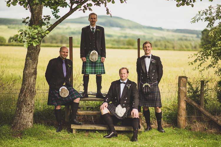 Cornflower Blue Jade Green Scottish Wedding http://www.mattpenberthy.com/