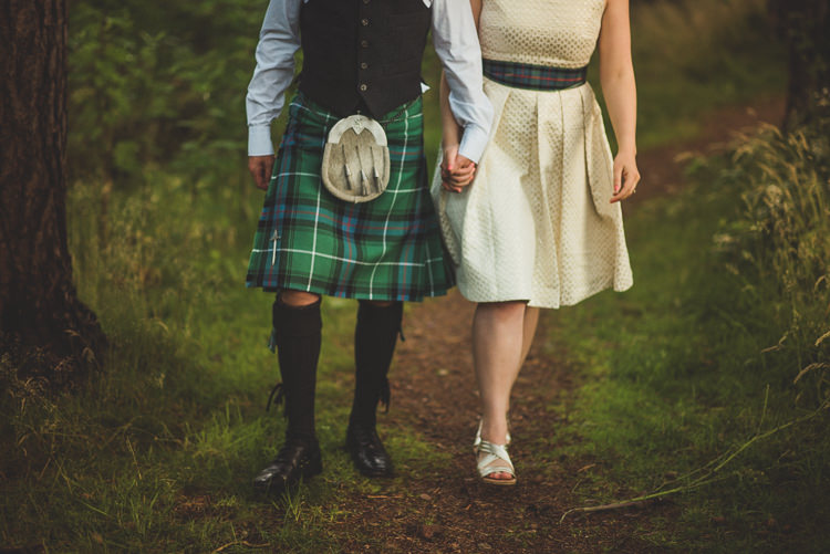 Cornflower Blue Jade Green Scottish Wedding http://www.mattpenberthy.com/