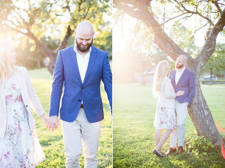 Swedish Sunset Lake Engagement http://cecelinaphotography.com/