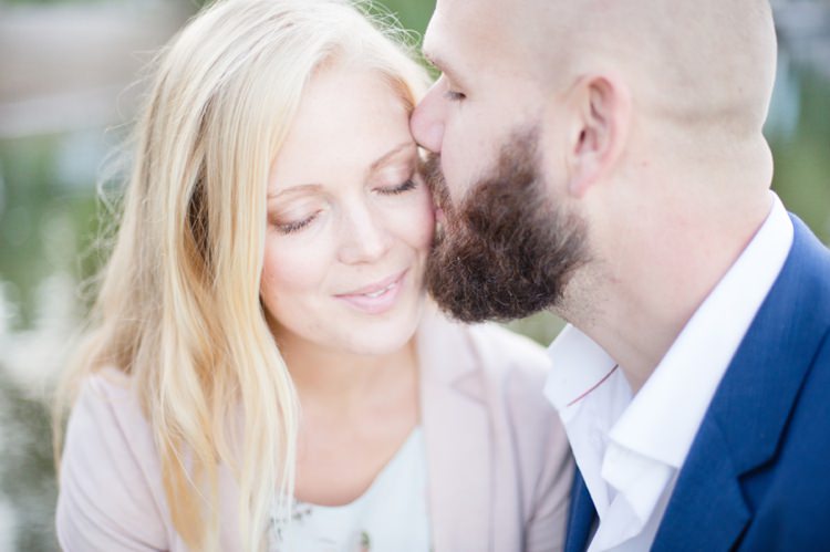 Swedish Sunset Lake Engagement http://cecelinaphotography.com/ 