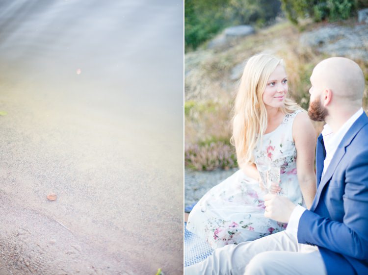 Swedish Sunset Lake Engagement http://cecelinaphotography.com/