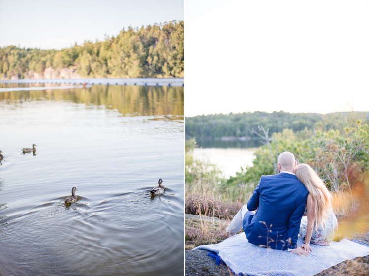 Swedish Sunset Lake Engagement http://cecelinaphotography.com/ 