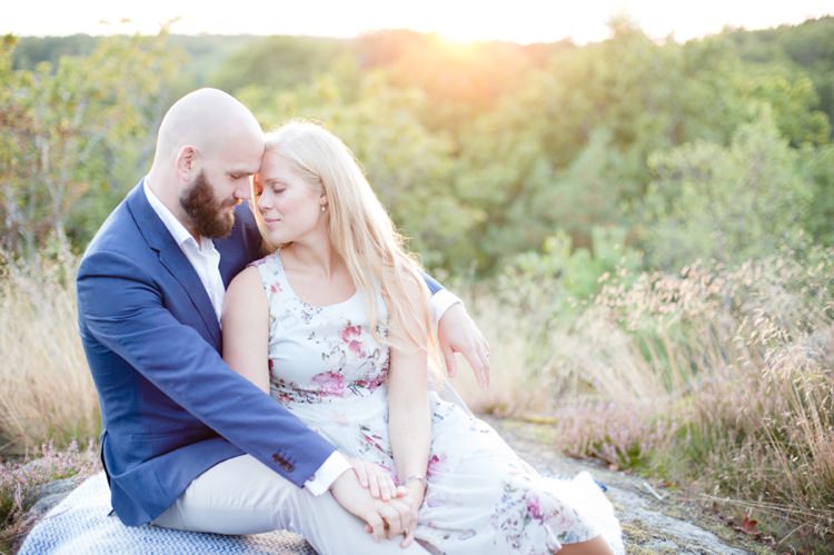 Swedish Sunset Lake Engagement http://cecelinaphotography.com/