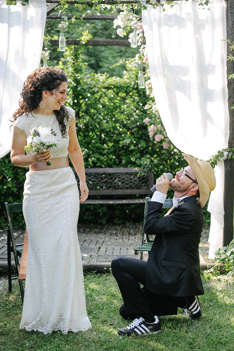 Intimate Italian Rose Garden Wedding http://landvphotography.it/