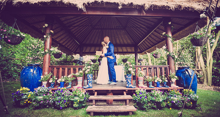 Glastonbury Festival Garden Party Wedding http://www.tommyreynoldsweddings.co.uk/