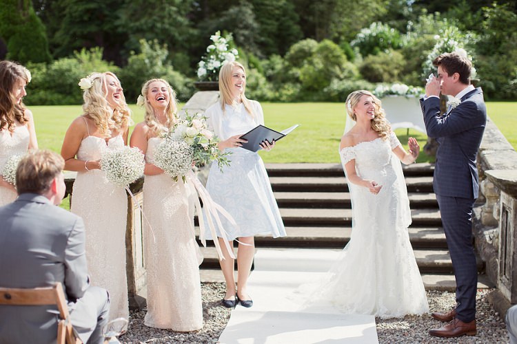 Romantic Metallic Blush Wedding http://www.craigsandersphotography.co.uk/