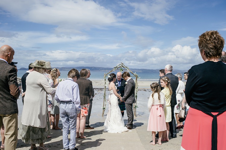 Scottish Beach Wedding http://www.kat-hill.com/
