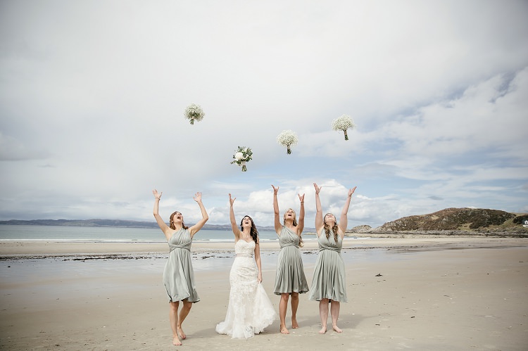 Scottish Beach Wedding http://www.kat-hill.com/