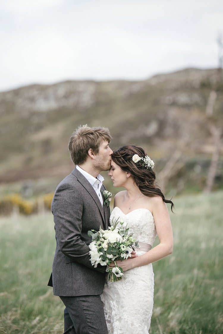 Scottish Beach Wedding http://www.kat-hill.com/
