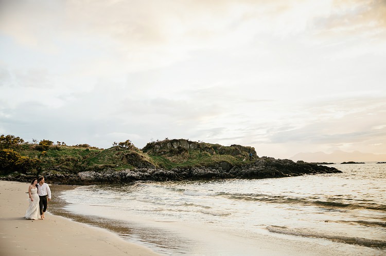 Scottish Beach Wedding http://www.kat-hill.com/