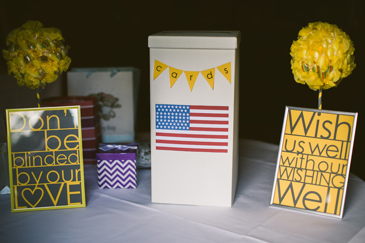Quirky Modern Yellow Grey City Wedding http://jenmarino.com/