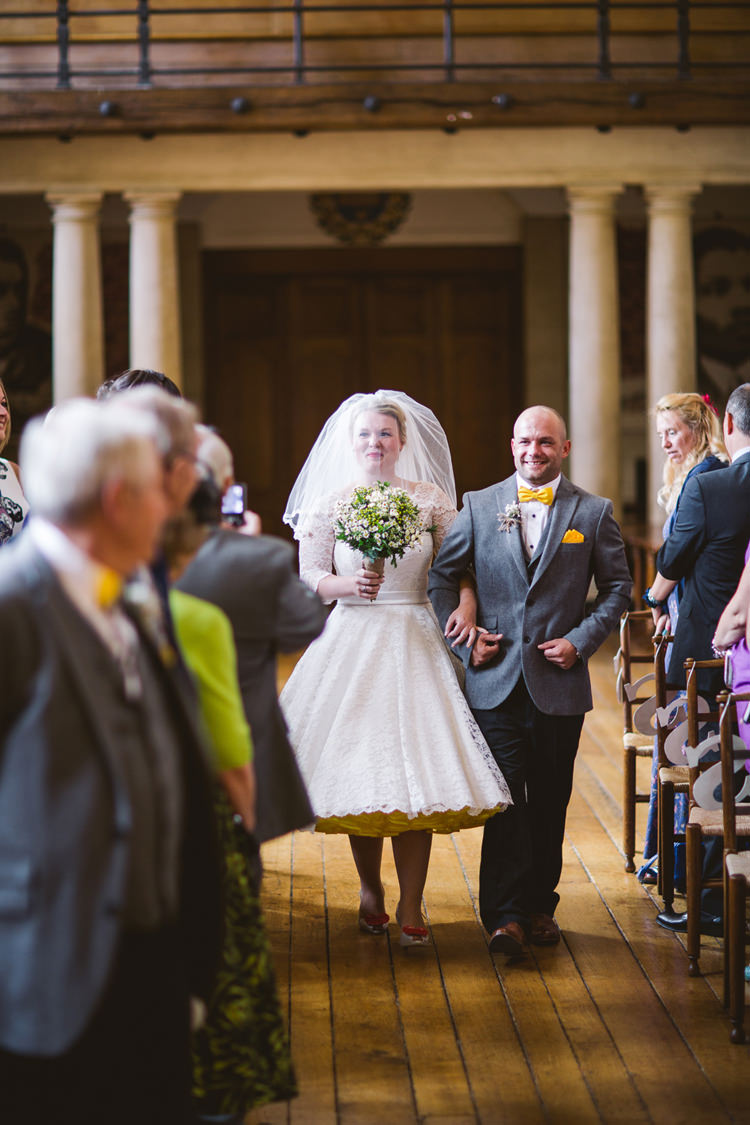 Quirky Modern Yellow Grey City Wedding http://jenmarino.com/