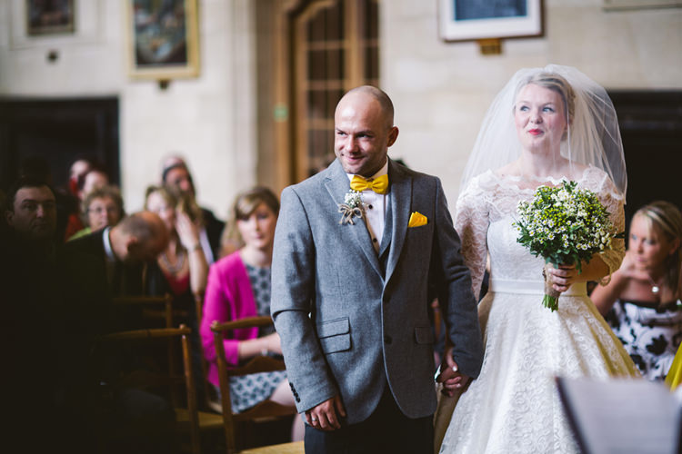 Quirky Modern Yellow Grey City Wedding http://jenmarino.com/