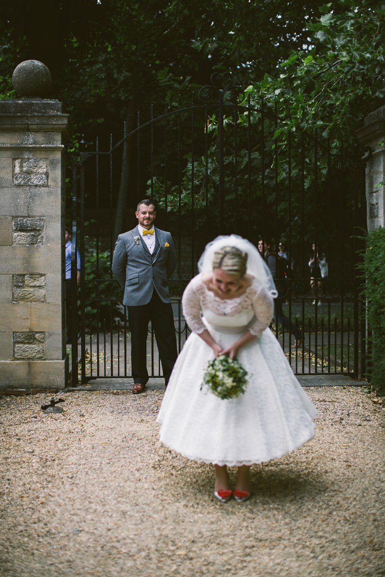 Quirky Modern Yellow Grey City Wedding http://jenmarino.com/