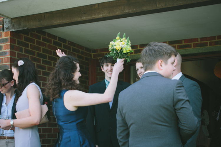 Crafty Yellow Vintage Village Hall Wedding http://www.suekwiatkowska.com/