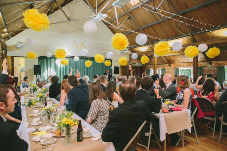 Crafty Yellow Vintage Village Hall Wedding http://www.suekwiatkowska.com/