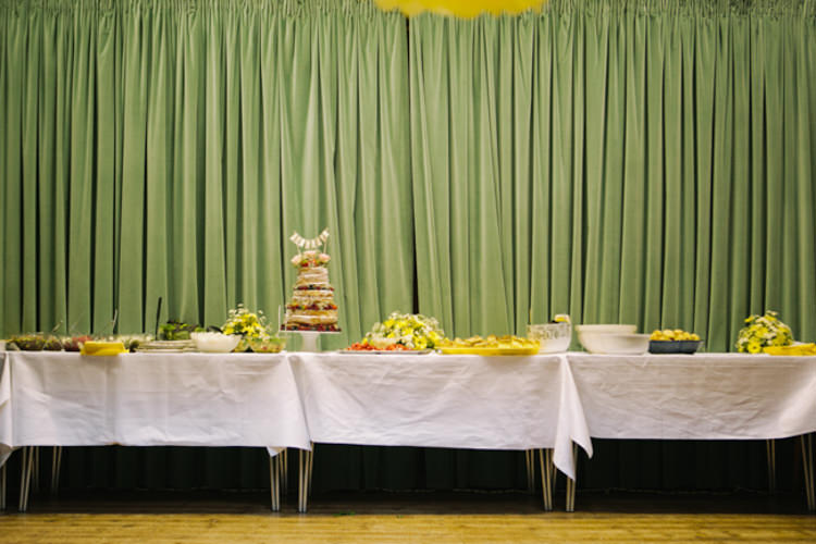 Crafty Yellow Vintage Village Hall Wedding http://www.suekwiatkowska.com/
