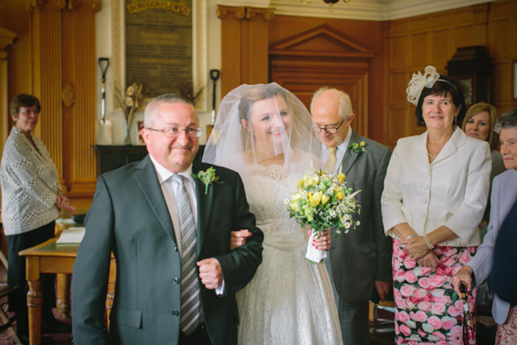 Crafty Yellow Vintage Village Hall Wedding http://www.suekwiatkowska.com/