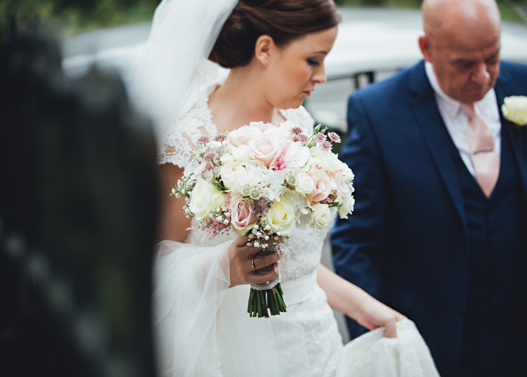 Pale Pink & Lace Farm Wedding http://hbaphotography.com/