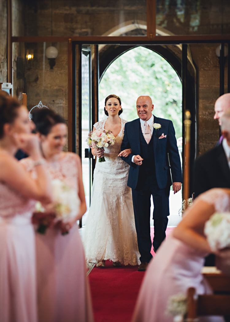 Pale Pink & Lace Farm Wedding http://hbaphotography.com/