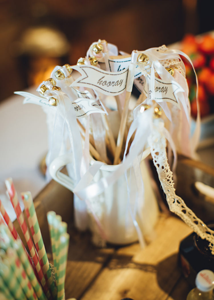 Hooray Flags Pale Pink & Lace Farm Wedding http://hbaphotography.com/
