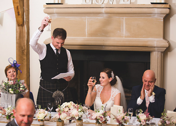 Pale Pink & Lace Farm Wedding http://hbaphotography.com/