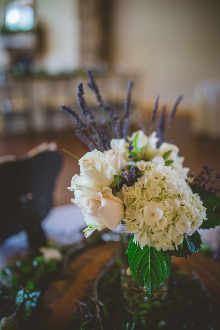 Lavender Rose Hydrangea Flowers Centrepiece Decor Whimsical Woodland Earthy Wedding Georgia http://www.ambercatherphotography.com/