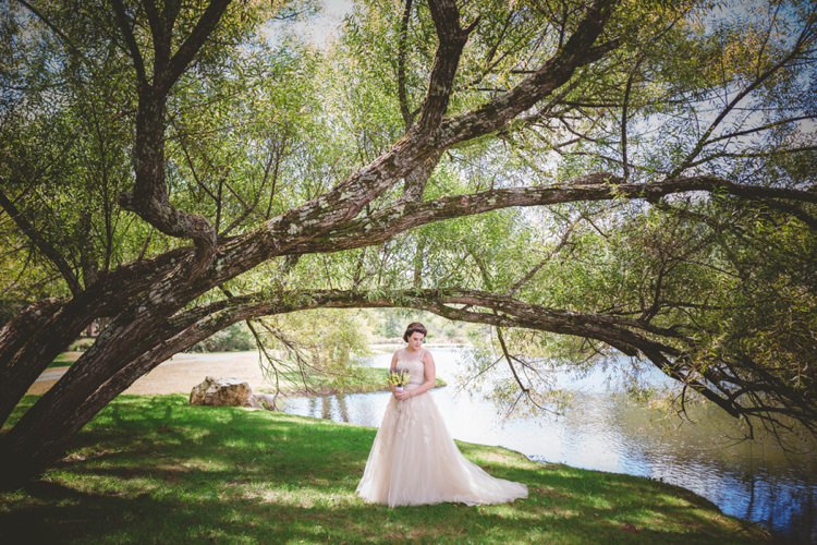 Enzoani Bride Bridal Dress Gown Whimsical Woodland Earthy Wedding Georgia http://www.ambercatherphotography.com/