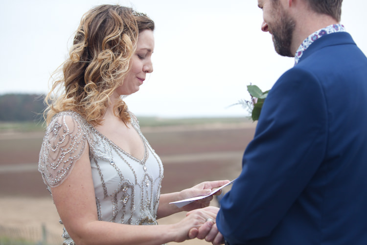 Holkham Beach Vow Renewal http://emmastonerweddings.com/
