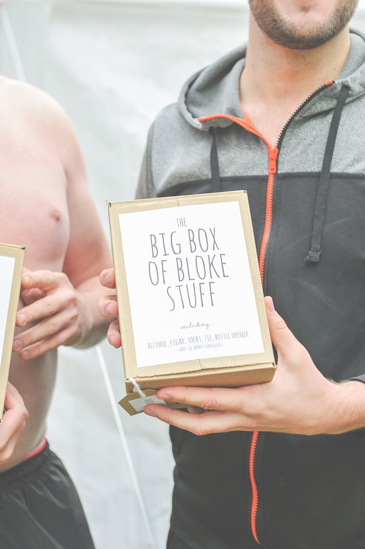 Groom Groomsmen Gifts Presents Quirky Natural Woodland Wedding http://lisahowardphotography.co.uk/