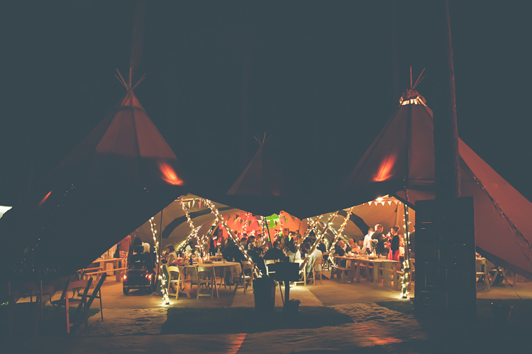 Tipi Fairy Lights Quirky Natural Woodland Wedding http://lisahowardphotography.co.uk/