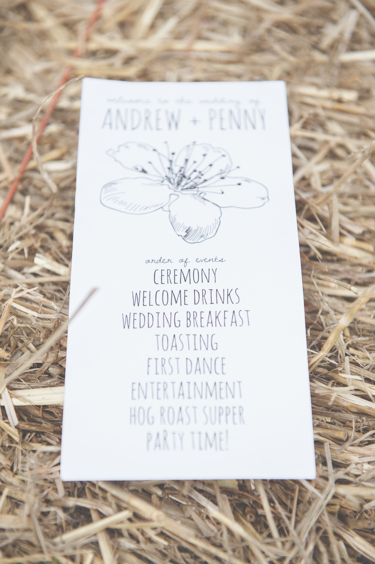 Illustrated Stationery Order Service Floral Flower Quirky Natural Woodland Wedding http://lisahowardphotography.co.uk/