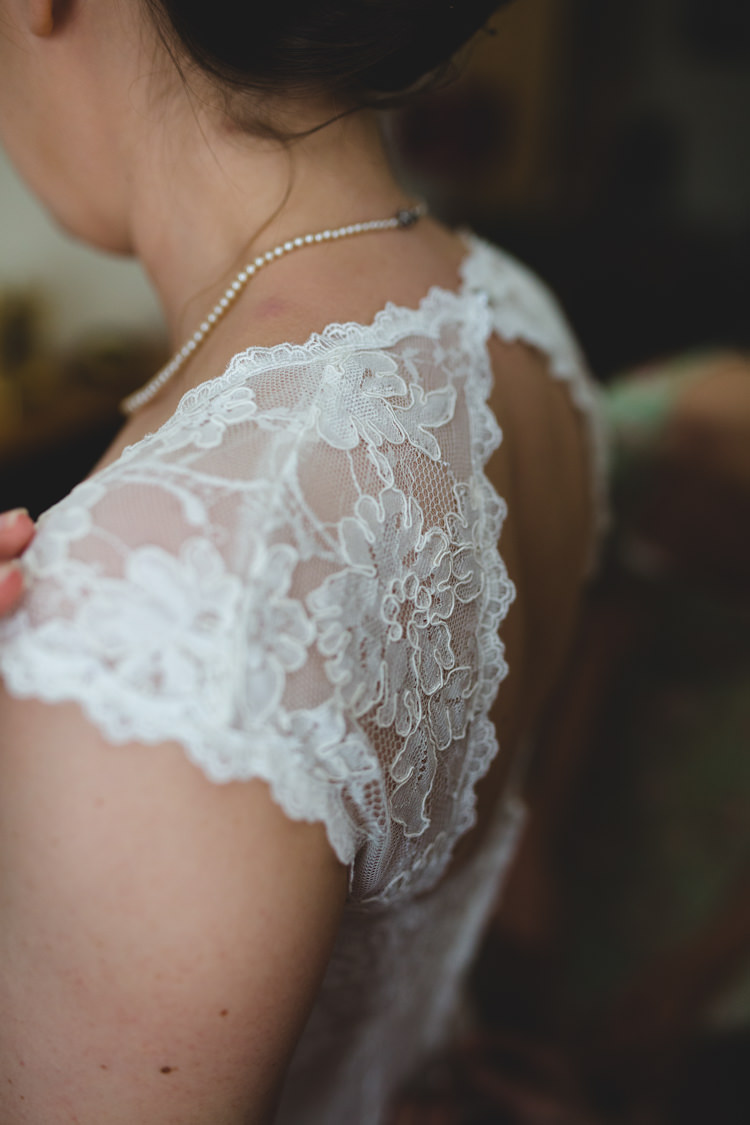 Wendy Makin Dress Lace Gown Back Bride Bridal Autumn Kentish Village Hall Wedding http://www.livvy-hukins.co.uk/