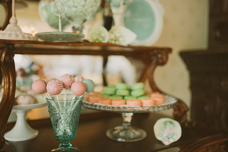 Sweet Dessert Table Mint Chemistry Outdoor Wedding Estonia http://sokkphoto.com/